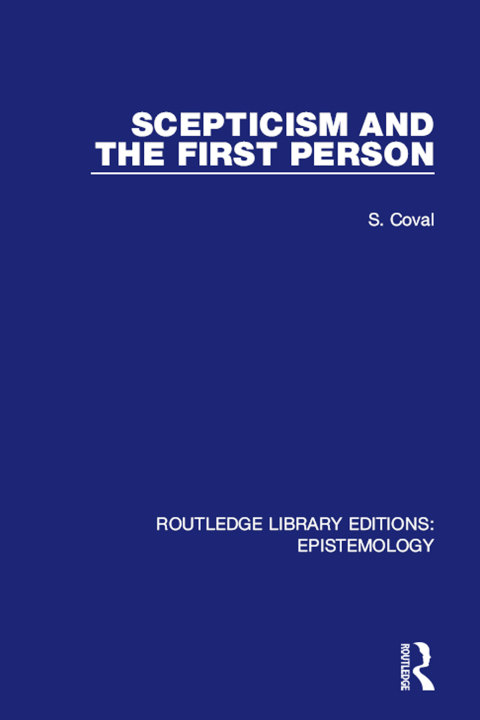 Cover image for book Scepticism and the First Person