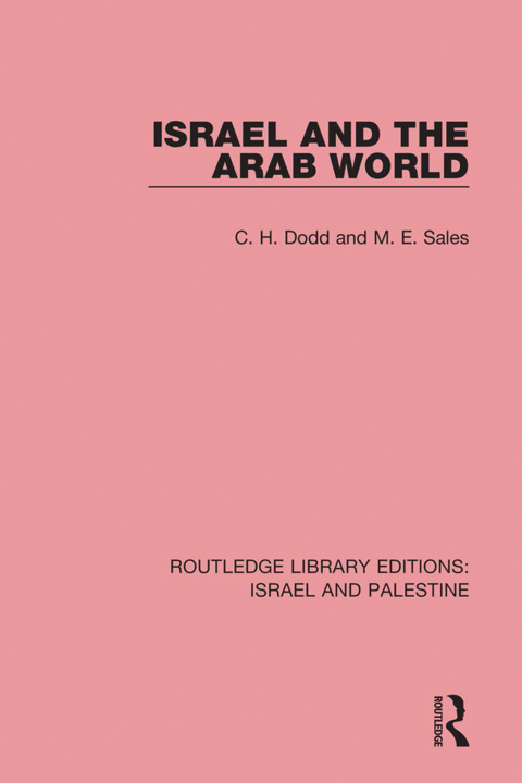 Cover image for book Israel and the Arab World (RLE Israel and Palestine)