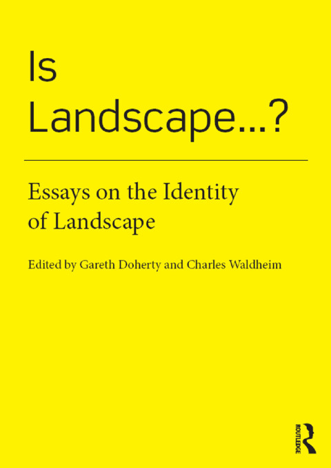 Cover image for book Is Landscape... ?