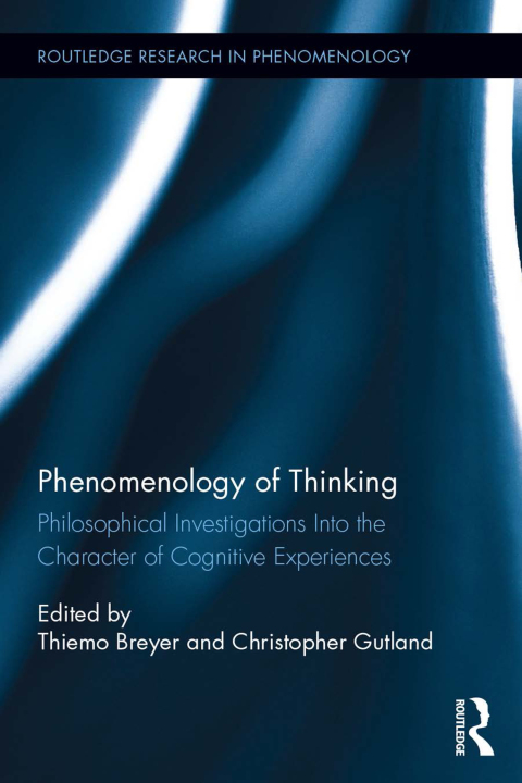 Cover image for book Phenomenology of Thinking