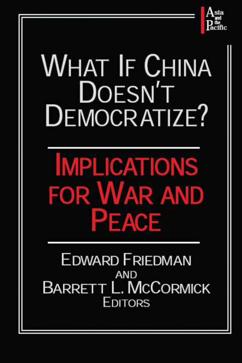 What if China Doesn't Democratize? 