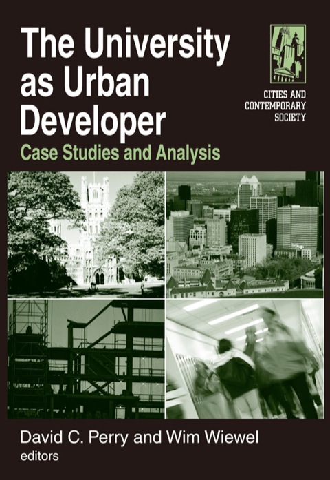 Cover image for book The University as Urban Developer: Case Studies and Analysis