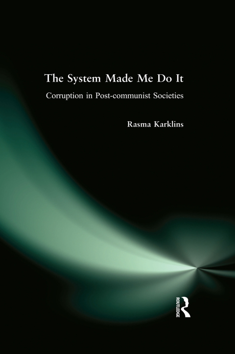 Cover image for book The System Made Me Do it