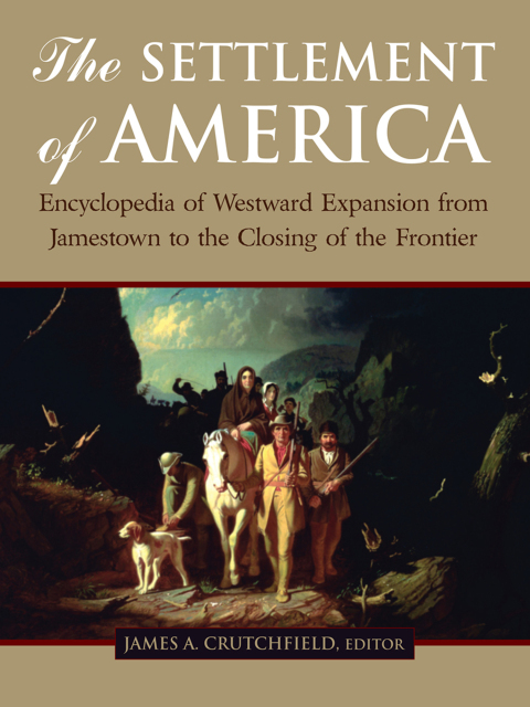 Cover image for book The Settlement of America