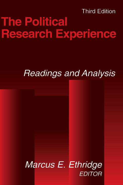 Cover image for book The Political Research Experience