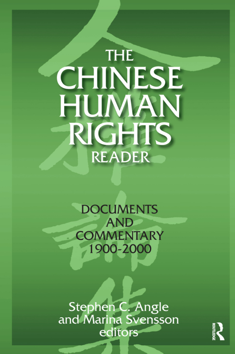 Cover image for book The Chinese Human Rights Reader