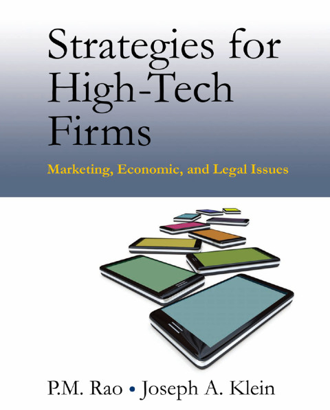 Cover image for book Strategies for High-Tech Firms