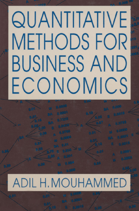Cover image for book Quantitative Methods for Business and Economics