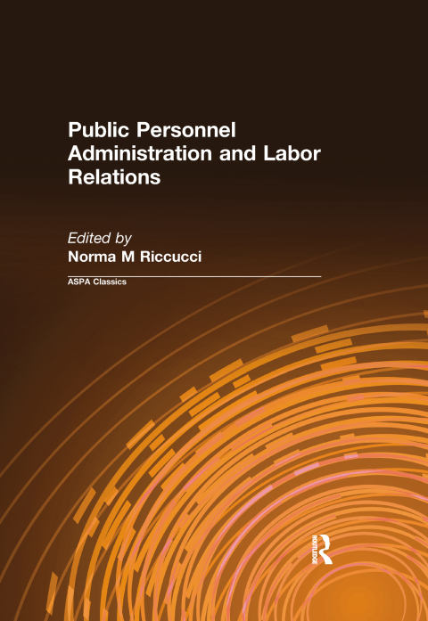 Cover image for book Public Personnel Administration and Labor Relations
