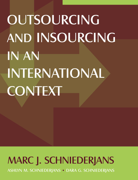 Cover image for book Outsourcing and Insourcing in an International Context
