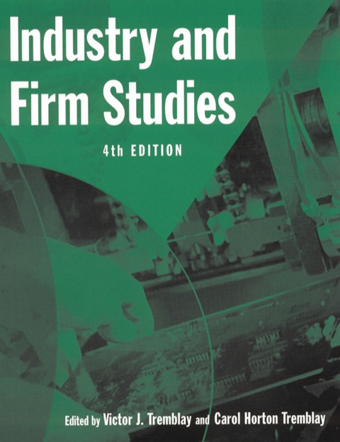 Cover image for book Industry and Firm Studies