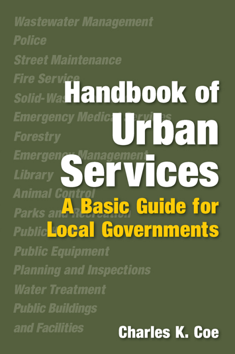 Cover image for book Handbook of Urban Services