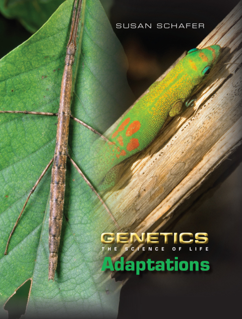 Cover image for book Genetics: The Science of Life: DNA and Genes, Heredity, Cloning, Adaptations