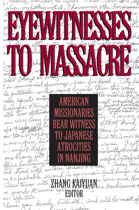 Cover image for book Eyewitnesses to Massacre