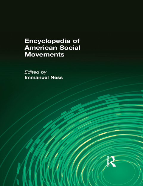 Cover image for book Encyclopedia of American Social Movements