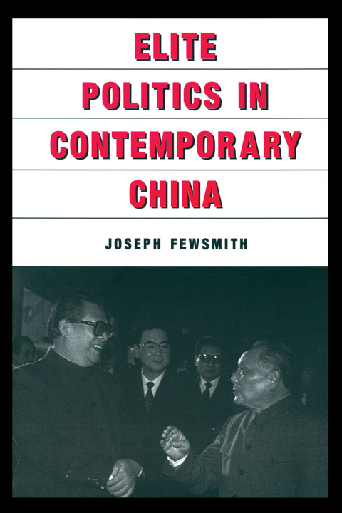 Cover image for book Elite Politics in Contemporary China