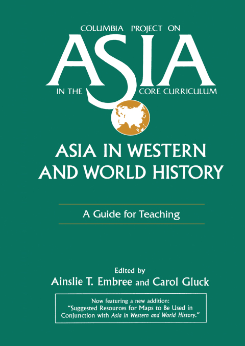 Cover image for book Asia in Western and World History: A Guide for Teaching