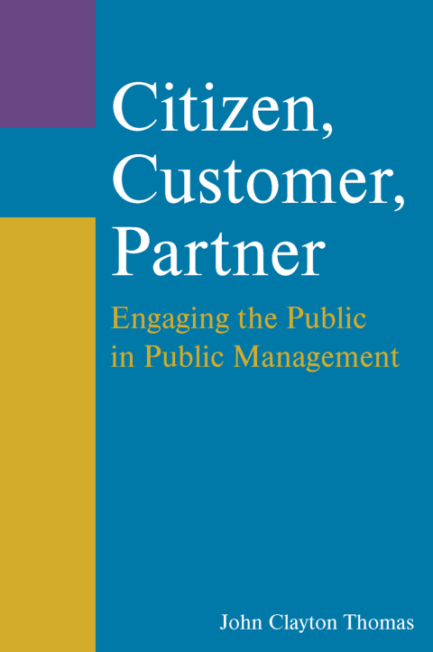 Cover image for book Citizen, Customer, Partner