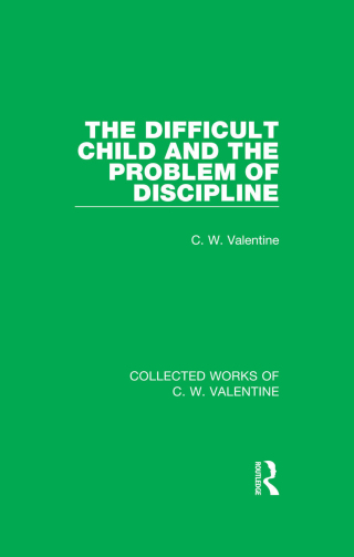 The Difficult Child and the Problem of Discipline