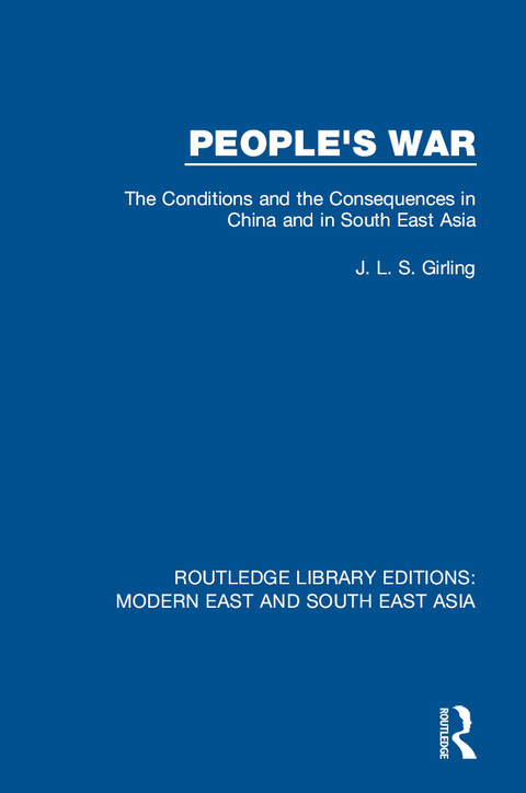 Cover image for book People's War (RLE Modern East and South East Asia)