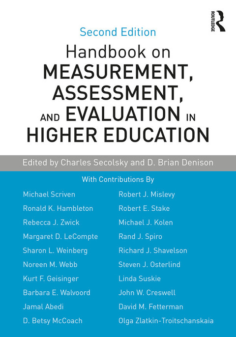 Cover image for book Handbook on Measurement, Assessment, and Evaluation in Higher Education