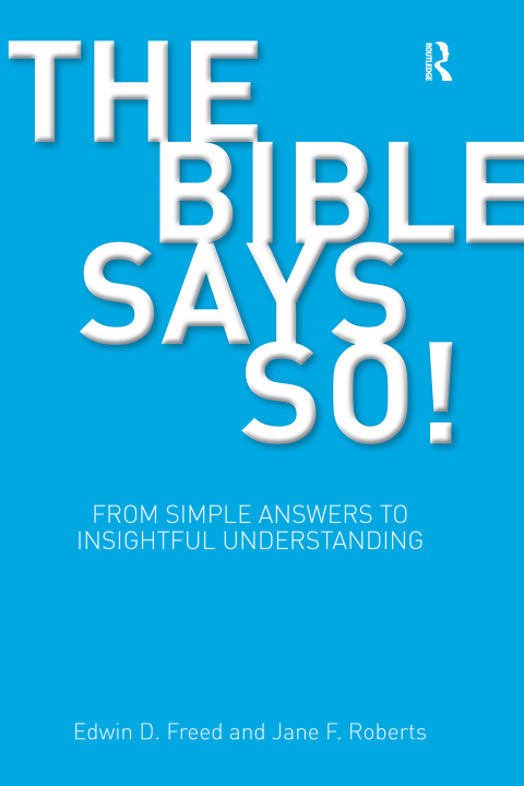 Cover image for book The Bible Says So!