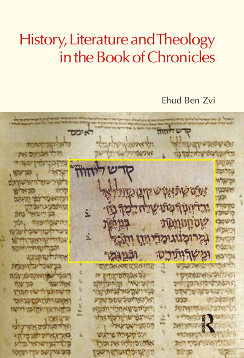 Cover image for book History, Literature and Theology in the Book of Chronicles