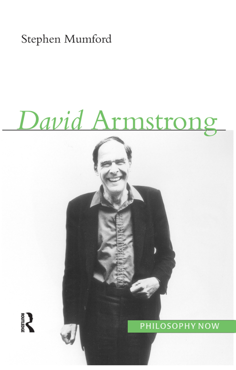 Cover image for book David Armstrong
