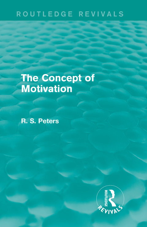 Cover image for book The Concept of Motivation