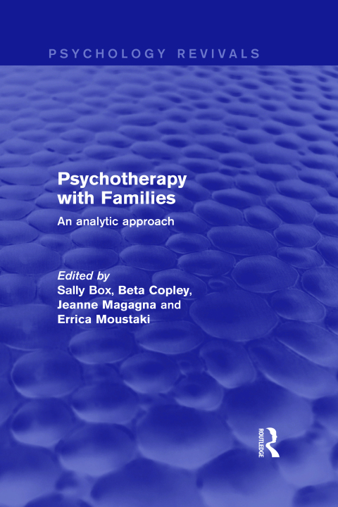 Cover image for book Psychotherapy with Families