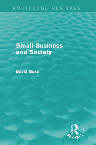 Small Business and Society (Routledge Revivals)