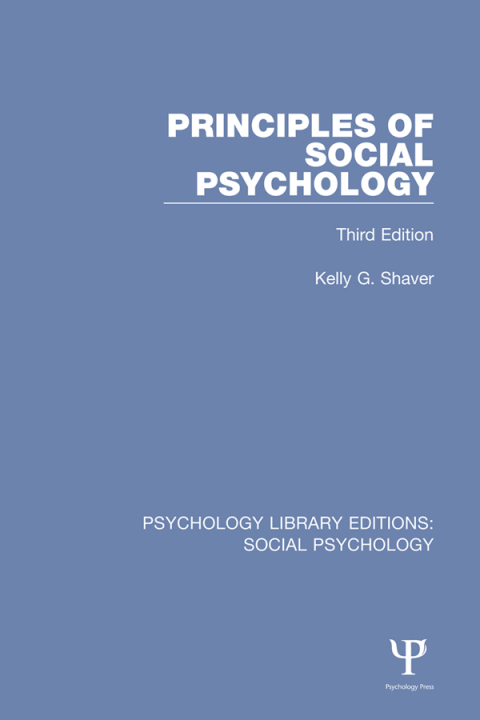 Cover image for book Principles of Social Psychology