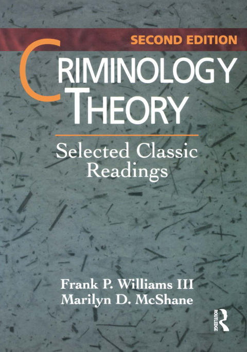 Cover image for book Criminology Theory