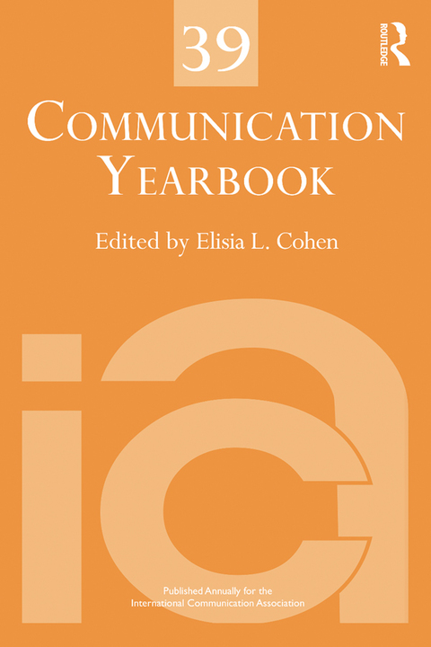 Cover image for book Communication Yearbook 39