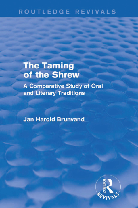 Cover image for book The Taming of the Shrew (Routledge Revivals)