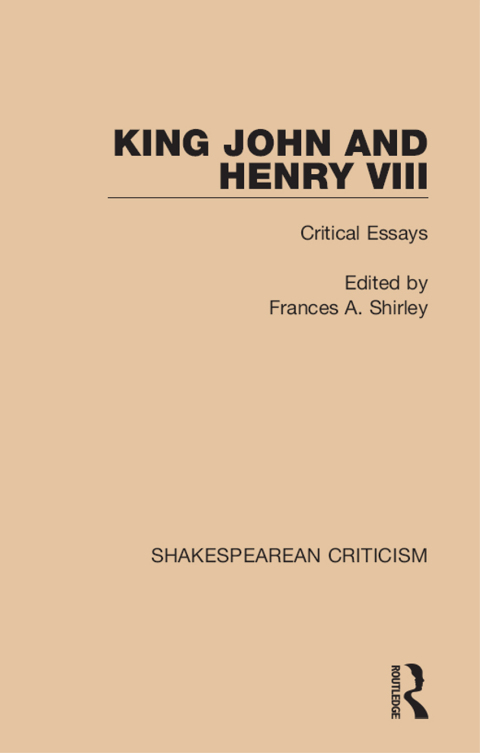Cover image for book King John and Henry VIII