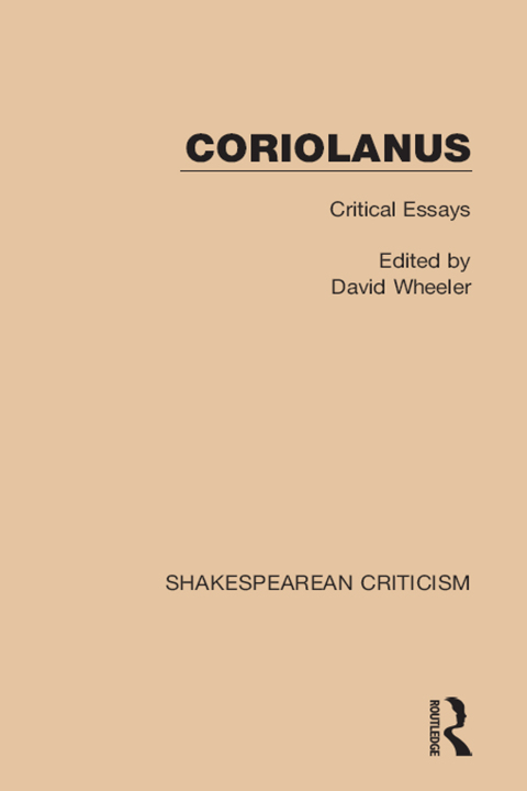 Cover image for book Coriolanus