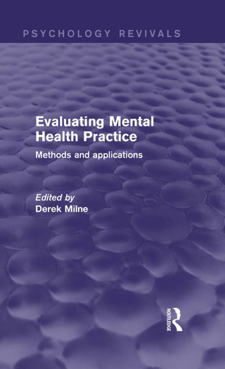 Evaluating Mental Health Practice