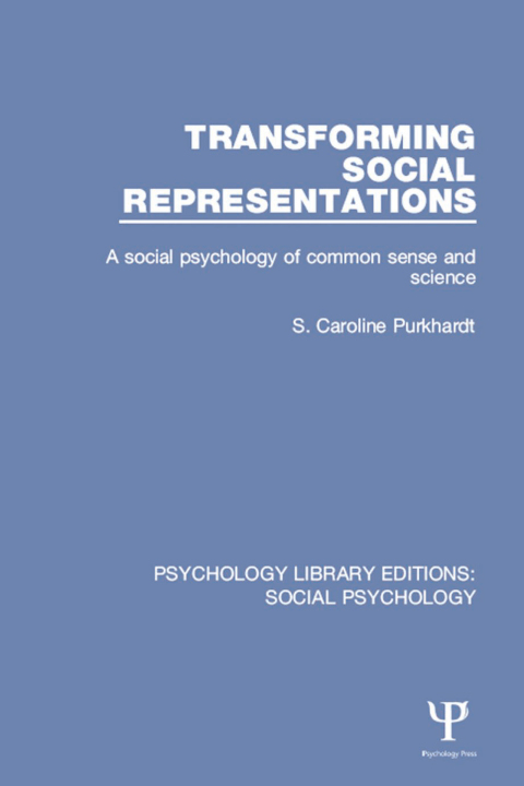 Cover image for book Transforming Social Representations
