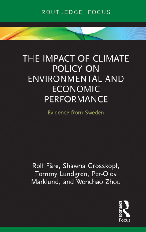 Cover image for book The Impact of Climate Policy on Environmental and Economic Performance