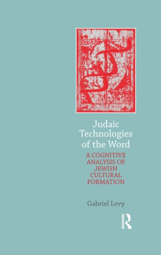 Judaic Technologies of the Word