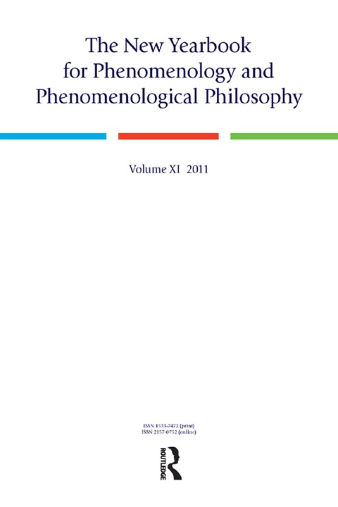 Cover image for book The New Yearbook for Phenomenology and Phenomenological Philosophy