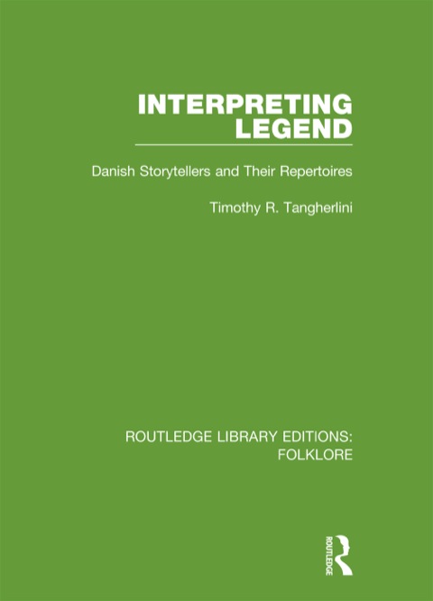 Cover image for book Interpreting Legend Pbdirect