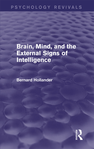 Brain, Mind, and the External Signs of Intelligence