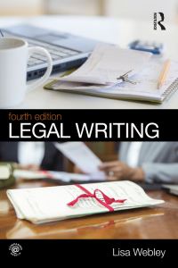 Titelbild: Legal Writing 4th edition 9781138840683