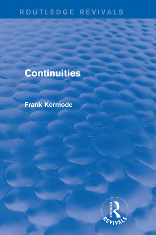 Continuities (Routledge Revivals)