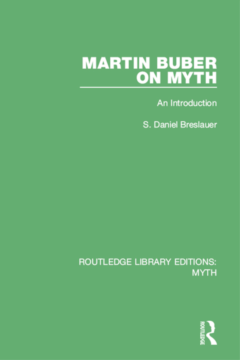 Cover image for book Martin Buber on Myth (RLE Myth)