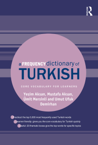 Cover image: A Frequency Dictionary of Turkish 1st edition 9781138839656