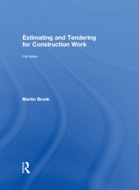 Titelbild: Estimating and Tendering for Construction Work 5th edition 9781138687165