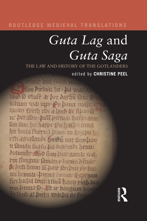 Cover image for book Guta Lag and Guta Saga: The Law and History of the Gotlanders